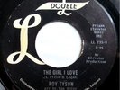 * ROY TYSON & GROUP The Girl I Love RARE DOO WOP Van McCoy TEEN Double L 45 HEAR