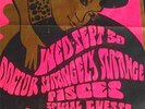 ORIGINAL CONCERT POSTER EARLY DR STRANGELY STRANGE 1970 FOLK PSYCHEDELIC SCARCE