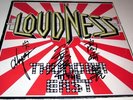 LOUDNESS Thunder in the East, VINYL Minoru Akira Takasaki ????? Autograph SIGNED