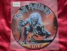 IRON MAIDEN - A REAL LIVE ONE - LP UK 1998  RARE PROMO PICTURE DISC EX++