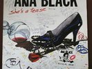 ANA BLACK- PRIVATE LABEL HEAVY METAL CANADA GLAM HARD ROCK SIGNED 1987 RARE 