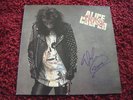 Alice Cooper - Trash LP sleeve signed by Alice Cooper