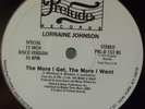 PROMO* Lorraine Johnson - The More I Get, The More I Want *BILL BRANDON* Scarce