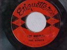 The Sonics, Etiquette ET-16 from 1965, The Hustler / Boss Hoss, VG condition