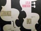 LOLA BOBESCU-violin:Bach,Stravinsky-Dushkin,Nin  ELECTRECORD LP MINT
