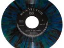 ELVIS PRESLEY ,GREEK ,MULTICOLORED 45 ,M- (CRYING IN THE CHAPEL...