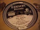 EDISON 52047 BA ROLFE O. Sax Appeal/ERNIE GOLDEN Eyes That Haunt