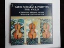 BACH (CHRISTIAN FERRAS) Sonatas & Partitas For Violin 3 LP BOX SET