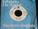 FABRIZIO DE ANDRE'  -- una storia sbagliata -- hole cover promo