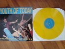 Youth of Today - Break Down The Walls LP vinyl sxe yellow 1988