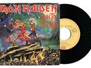 IRON MAIDEN - RUN TO THE HILLS / Total Eclipse - 7/45 Single  PORTUGAL