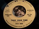 LULA (LULU) REED R&B Northern Soul 45 Tangerine TRC Take Your Time / Gabbin VG+