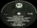 TIM HARD & MADDY PRIOR Summer solstice LP 1*UK Prs B&C Label 1971  Folk/PROG
