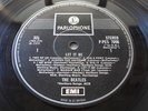 THE BEATLES LET IT BE EXPORT PARLOPHONE SILVER/BLACK P-PCS 7096 (EMI BOXED LOGO)