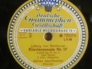 2 X 78RPM - ADRIAN AESCHBACHER -BEETHOVEN KLAVIERSONATE NR17 - DGG 72027