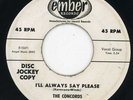 Concords-I'll Always Say Please-Ember Promo Doo Wop 45 