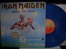 IRON MAIDEN SEVENTH SON OF A SEVENTH SON PROMO BLUE Vinyl COLOMBIA  LOOK JUP