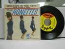 THE RONETTES: Walking In The Rain, PHILLES, RARE Pic Sleeve, OOP 45