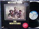 Jamaican Reggae LP Message From THE MEDITATIONS on WILD FLOWER (1977)