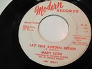 Mary Love-Lay This Burden Down/Think It Over Baby-Northern Soul 45