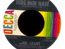 EARL GRANT Hide Nor Hair on Decca Northern Soul 45 Hear