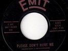 M- DEEP SOUL 45 - HARRISON BROTHERS - PLEASE DON'T HURT ME on EMIT - HEAR