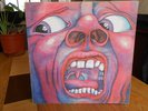 King Crimson In The Court Of The Crimson King Pink Island  label UK first press.