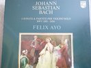 Rare SEALED Bach/Ayo 'Sonatas & Partitas' Philips Stereo 2-LP's 6770950 MINT