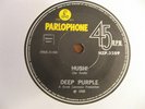 DEEP PURPLE HUSH 1968 NEW ZEALAND PARLOPHONE 7