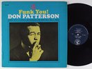 DON PATTERSON Funk You PRESTIGE LP