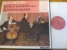SAL 3453-4 Beethoven Cello Sonatas / Rostropovich / Richter 2 LP box