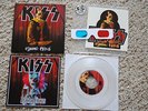 KISS PSYCHO CIRCUS 3D LIM 12/15 CLEAR VINYL 7 inch motley crue monster boom wasp