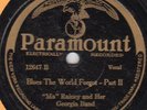 Paramount 12647 Ma Rainey & Her Georgia Band BLUES THE WORLD FORGOT  great sides