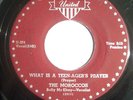 DOO WOP 45-THE MOROCCOS-BANG GOES MY HEART /WHAT IS A TEEN-AGER'S PRAYER on UNIT