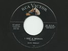 Elvis Presley 'I Got A Woman' 1956 RCA Label Silver Line 45 Very Good++