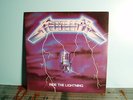 METALLICA Ride The Lightning Vinyl Record LP 1984 Heavy Metal Thrash Near Mint