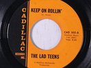 LAD TEENS: Keep On Rollin' / White Rice 45 rare Soul