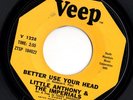 Northern Soul 45 LITTLE ANTHONY & IMPERIALS Better Use Your Head/Wonder Of It