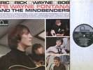 WAYNE FONTANA & THE MINDBENDERS Eric Rick Wayne Bob ORIGINAL 1965 UK Fontana LP