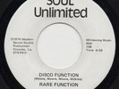 RARE FUNCTION Disco Function FUNK/BALLAD 45 Lowrider LISTEN