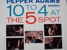 PEPPER ADAMS 10 to 4 at 5 Spot RIVERSIDE 12-265 LP VINYL DG