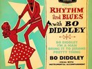 BO DIDDLEY • RHYTHM AND BLUES •  1956 GOLD TRI UK EP LONDON RE-U 1054