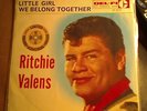 Ritchie Valens we Belong Together  memorial 45 with picture sleeve    Rock
