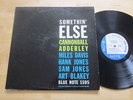 Cannonball Adderley - Somethin' Else LP Blue Note Mono 47 W 63rd Miles Davis RVG