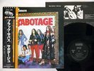 BLACK SABBATH SABOTAGE  NEWS SP18-5015  Japanese pressing OBI  Vinyl LP
