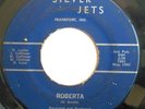 SURF ROCKABILLY 45-SILVER JETS-ROBERTA /MODOCKIN-PRIVATE PRESS