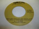 HEAR Modern Soul Boogie Memphis 45 O.T. SYKES Can't Get Enough of Your Love on