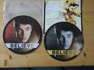 JUSTIN BIEBER SIGNED AUTOGRAPH BELIEVE VINYL RECORD FROM VIP TOUR