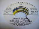 HEAR Northern Soul Promo 45 GROVER MITCHELL What Hurts on Vanguard (Promo)
