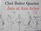 Chet Baker Quartet JAZZ AT ANN ARBOR Pacific Jazz 1203 red vinyl mono DG